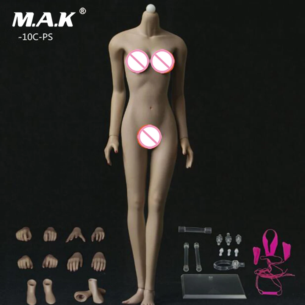 7 Color Skin Middle 1/6 Normal Super Flexible Sexy Seamless Female Body Metal Skeleton Detachable Foot Model for 1:6 Head
7 Color Skin Middle 1/6 Normal Super Flexible Sexy Seamless Female Body Metal Skeleton Detachable Foot Model for 1:6 Head