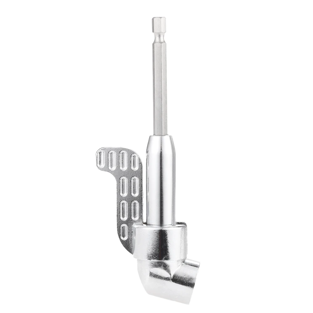 105 Degree 1/4" Hex Socket Close Corner Too Right Angle Drill Extension Shank Quick Change Driver Drilling Screwdriver Magnetic
105 Degree 1/4" Hex Socket Close Corner Too Right Angle Drill Extension Shank Quick Change Driver Drilling Screwdriver Magnetic