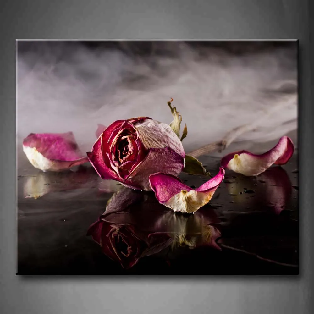 Framed Wall Art Picture Red Rose Foggy Water Canvas Print Artwork Flower Modern Poster With Wooden Frame For Living Room
Framed Wall Art Picture Red Rose Foggy Water Canvas Print Artwork Flower Modern Poster With Wooden Frame For Living Room