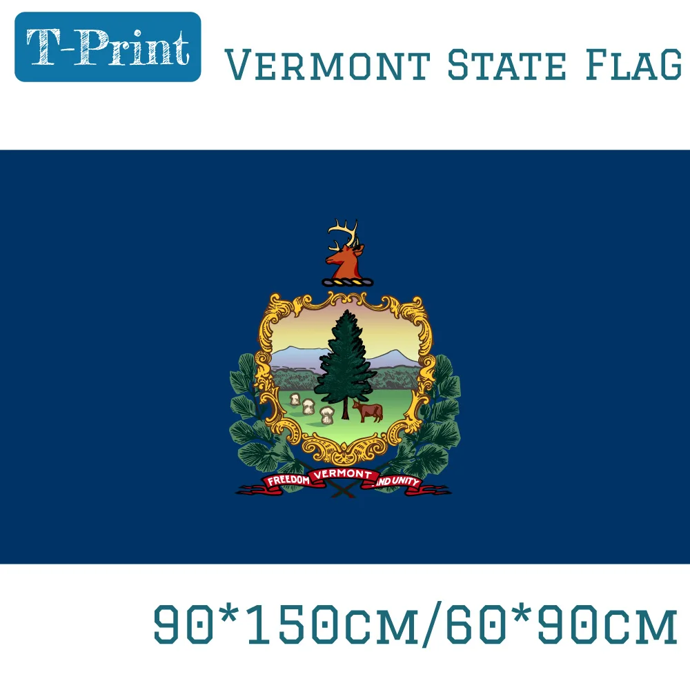 State of Vermont Flag 90*150cm 60*90cm Flag Banner Flag 3*5ft Flag Of The United States
State of Vermont Flag 90*150cm 60*90cm Flag Banner Flag 3*5ft Flag Of The United States