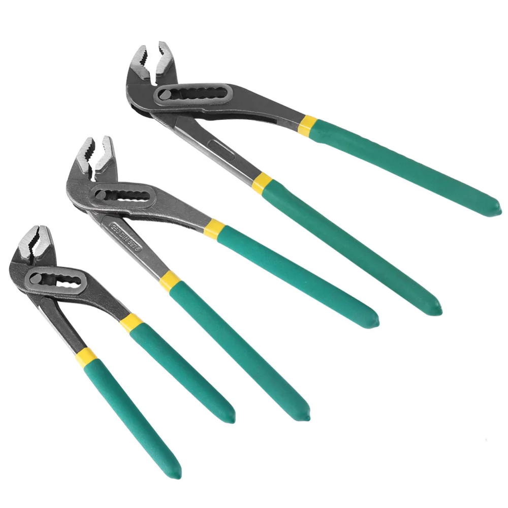 8 10 12 inch Water Pump Pliers Pipe Wrench Plumbing Combination Pliers 20-30cm Universal Wrench Grip Pipe Wrench Plumber Tools
8 10 12 inch Water Pump Pliers Pipe Wrench Plumbing Combination Pliers 20-30cm Universal Wrench Grip Pipe Wrench Plumber Tools