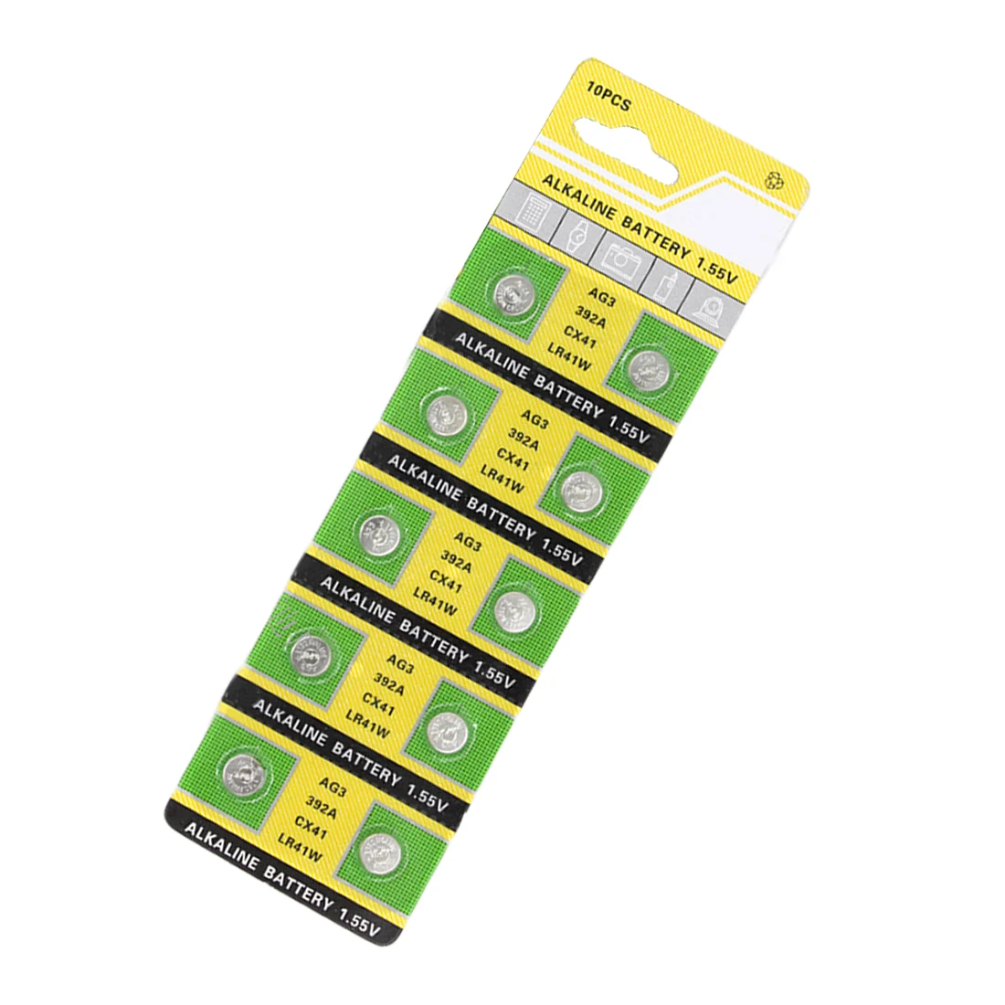 Centechia Useful 20 pcs/lot Alkaline Battery 1.55V G3 AG3 LR41 LR736 V3GA SR41 192 392 Button Cell Coin 2017 New Arrival
Centechia Useful 20 pcs/lot Alkaline Battery 1.55V G3 AG3 LR41 LR736 V3GA SR41 192 392 Button Cell Coin 2017 New Arrival