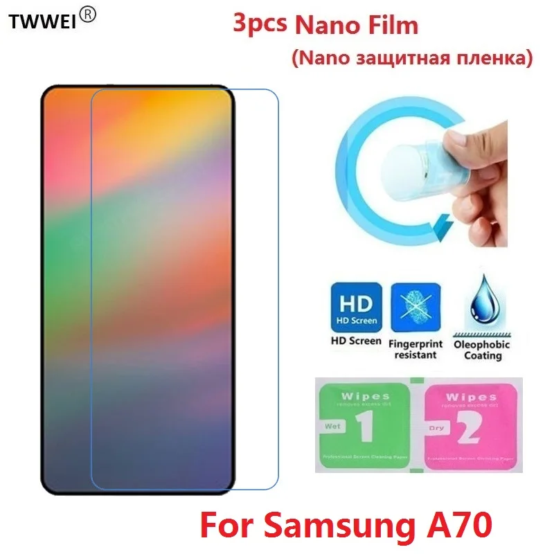 3pcs for Samsung A70 Screen Protector Protective Film on the for Samsung Galaxy A70 Screen Protector Film Cover Foil (Not Glass)
3pcs for Samsung A70 Screen Protector Protective Film on the for Samsung Galaxy A70 Screen Protector Film Cover Foil (Not Glass)