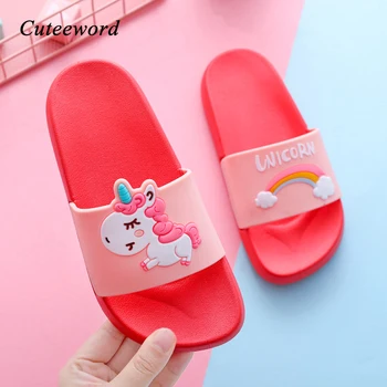 Kids Slippers Cute Unicorn Shoes for Boys and Girls Baby Slippers Indoor Non-slip Comfort Flats Toddler Sandals Child Slippers
Kids Slippers Cute Unicorn Shoes for Boys and Girls Baby Slippers Indoor Non-slip Comfort Flats Toddler Sandals Child Slippers