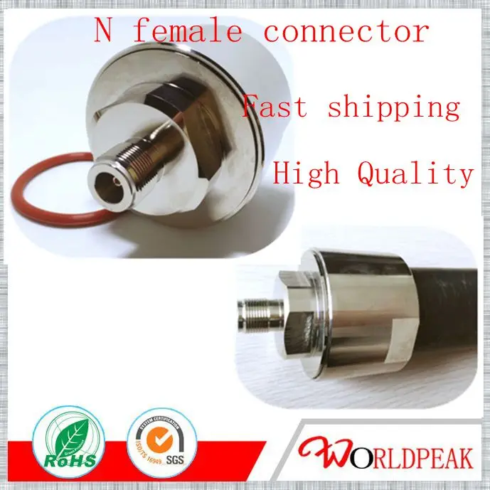 Free shipping 1pcs N-Type Female Jack clamp for 1-5/8'' corrugated coax cable RF connector
Free shipping 1pcs N-Type Female Jack clamp for 1-5/8'' corrugated coax cable RF connector