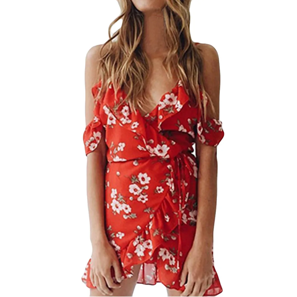 Fashion summer Womens V-Neck Bandage Sleeveless rompers Lace Up Floral Print Playsuits Casual Loose Short Jumpsuit
Fashion summer Womens V-Neck Bandage Sleeveless rompers Lace Up Floral Print Playsuits Casual Loose Short Jumpsuit