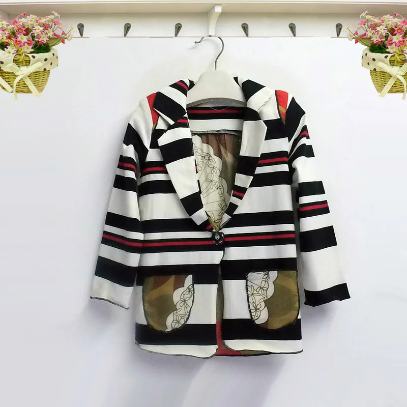 AD Elegant Striped Boys Girls Blazers Turn Down Collar Casual Big Children's Outwear Clothing
AD Elegant Striped Boys Girls Blazers Turn Down Collar Casual Big Children's Outwear Clothing