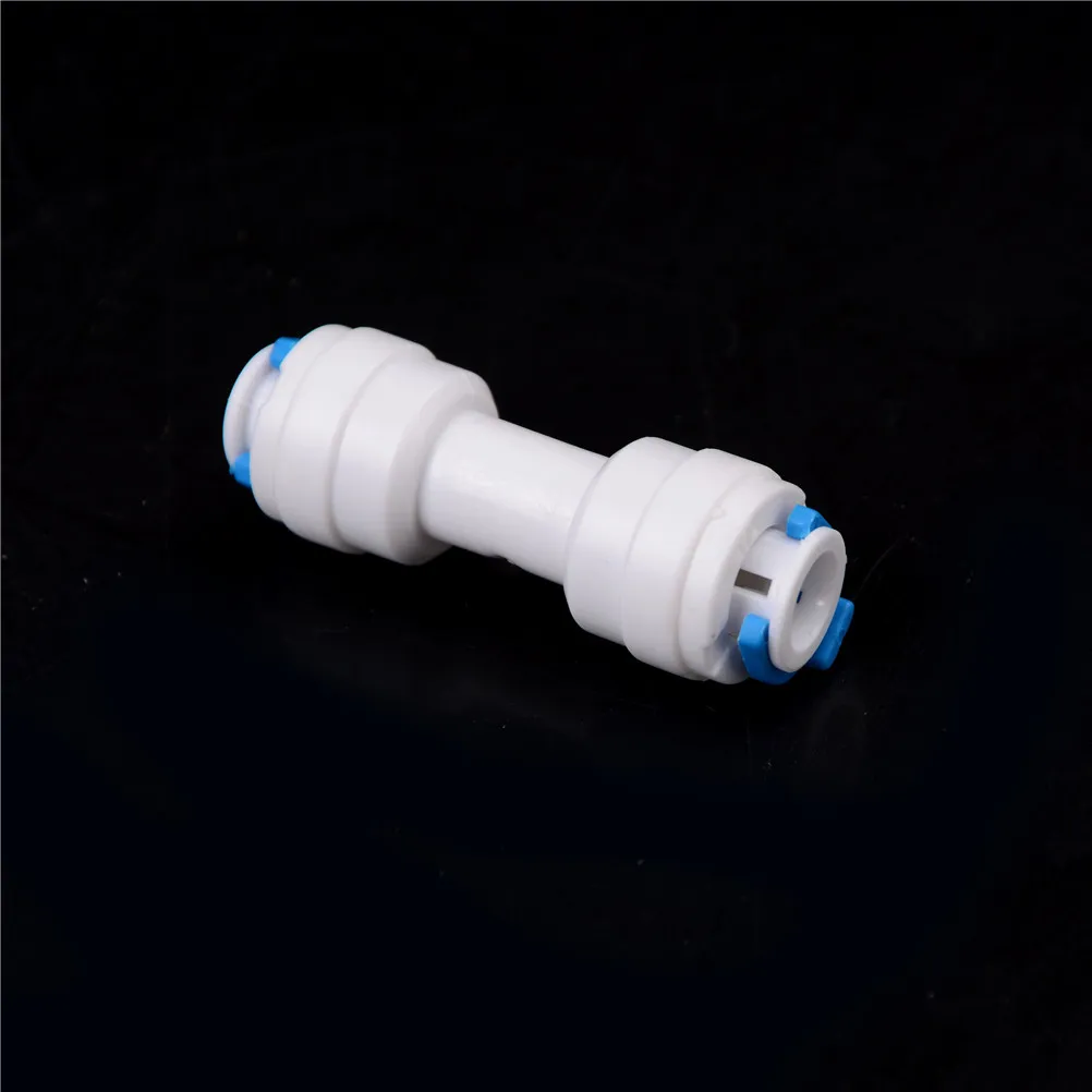 New 1PCS Fittings Aquarium RO Water System Pipe Connector 1/4" Equal Straight Tube OD Quick Connection
New 1PCS Fittings Aquarium RO Water System Pipe Connector 1/4" Equal Straight Tube OD Quick Connection