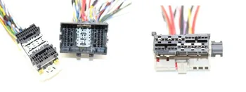 Automotive engine body connection instrument harness connector