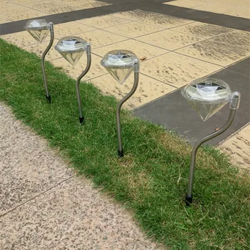 YIYANG 4pcs Diamond Shape Solar Power Panel Garden Stake Lights Waterproof Lawn Landscape Pathway Night Lamps White RGB
YIYANG 4pcs Diamond Shape Solar Power Panel Garden Stake Lights Waterproof Lawn Landscape Pathway Night Lamps White RGB