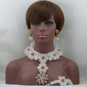 Latest New Clear White Crystal Pendant Necklace Set Women Costume Jewelry Necklace Beads for Party Free Shipping WD412
Latest New Clear White Crystal Pendant Necklace Set Women Costume Jewelry Necklace Beads for Party Free Shipping WD412