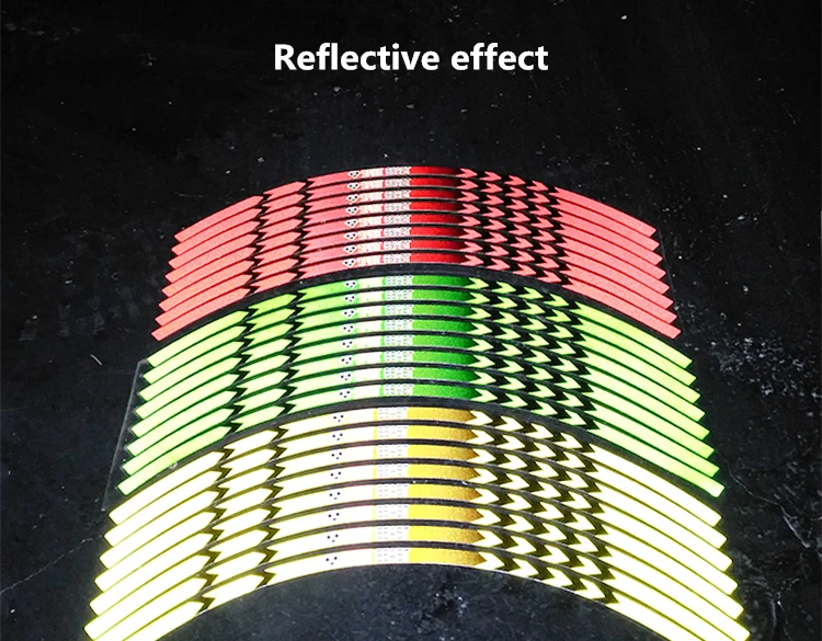 3 Colors Strips Wheel Sticker Reflective Rim Stripe Tape Bike Motorcycle 18inch Stickers Accessory Tyre Rim Funny Car Stickers
3 Colors Strips Wheel Sticker Reflective Rim Stripe Tape Bike Motorcycle 18inch Stickers Accessory Tyre Rim Funny Car Stickers