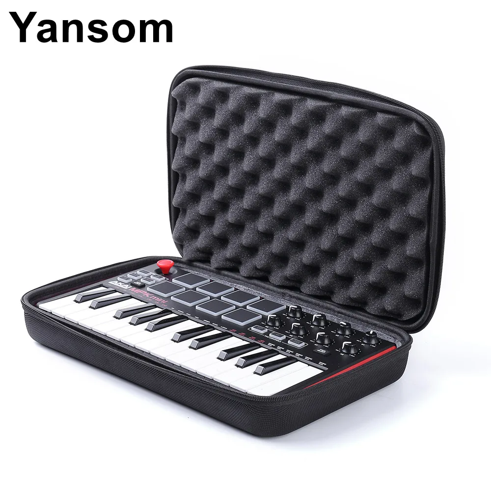 Travel Hard Case for Akai Professional MPK Mini MKII &MPK Mini Play |25-Key Ultra-Portable USB MIDI Drum Pad&Keyboard Controller
Travel Hard Case for Akai Professional MPK Mini MKII &MPK Mini Play |25-Key Ultra-Portable USB MIDI Drum Pad&Keyboard Controller