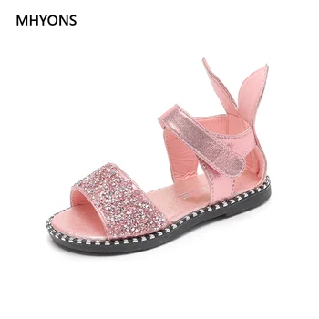 MHYONS 2019 Hot Sale Baby Girl Sandals Fashion Bling Shiny Rhinestone Girls Shoes With Rabbit Ear Kids Flat Sandals 13-18CM
MHYONS 2019 Hot Sale Baby Girl Sandals Fashion Bling Shiny Rhinestone Girls Shoes With Rabbit Ear Kids Flat Sandals 13-18CM