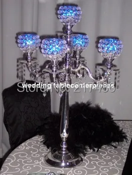 5 arms crystal wedding centerpieces candelabra, Hot Selling Elegant Transparent Crystal Candle Holder Centerpieces
5 arms crystal wedding centerpieces candelabra, Hot Selling Elegant Transparent Crystal Candle Holder Centerpieces