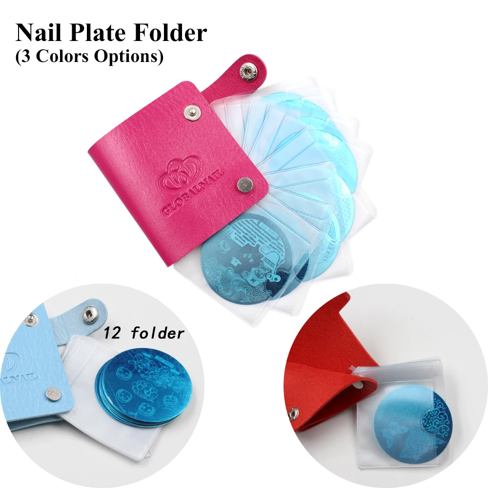 24 Slots Leather Nail Art Stamping Plate Case/Bag/Folder Nail Stamp Template Holder Album Storage For Dia 5.6cm Stencil
24 Slots Leather Nail Art Stamping Plate Case/Bag/Folder Nail Stamp Template Holder Album Storage For Dia 5.6cm Stencil