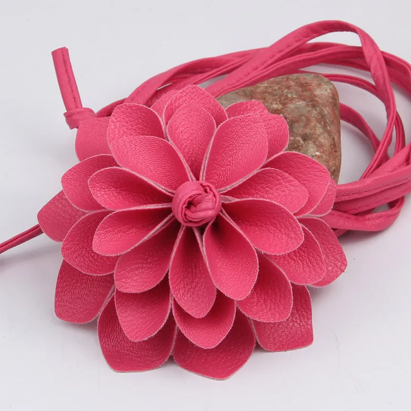 Women's Skinny Braided Free Knot Faux Leather Dress Waist Belt With Flowers Narrow Thin Waistband Extra Long
Women's Skinny Braided Free Knot Faux Leather Dress Waist Belt With Flowers Narrow Thin Waistband Extra Long