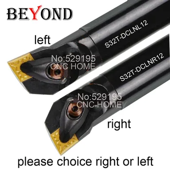 D TYPE S32T-DCLNR12 S32T-DCLNL12 DCLNR Internal Turning Tool Holder 32mm Boring Bar Mini Carbide Insert CNMG1204 Lathe Tools
D TYPE S32T-DCLNR12 S32T-DCLNL12 DCLNR Internal Turning Tool Holder 32mm Boring Bar Mini Carbide Insert CNMG1204 Lathe Tools
