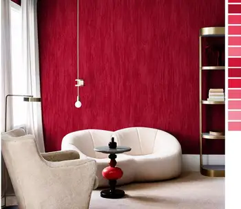 Retro red wallpaper pure red wine red living room bedroom hotel background wall clothing shop wallpape
Retro red wallpaper pure red wine red living room bedroom hotel background wall clothing shop wallpape