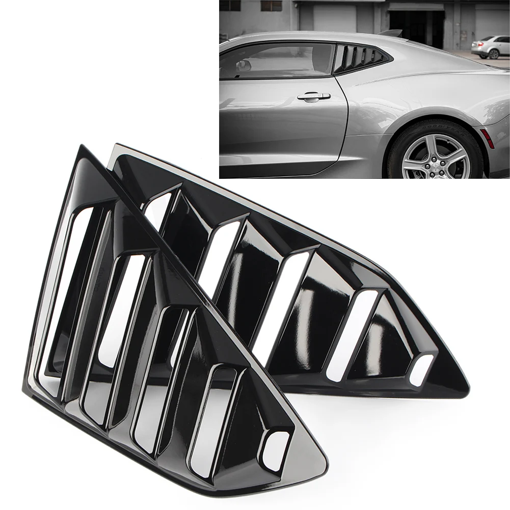 Glossy Black Rear Side Window Louver Air Vents Cover Trim Replacement For 2016 2017 2018 Chevy Camaro
Glossy Black Rear Side Window Louver Air Vents Cover Trim Replacement For 2016 2017 2018 Chevy Camaro