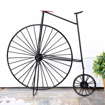 Retro Wrought Iron Art Bike Model Handmade Metal Decoration Craft Adornment Accessories for Souvenir Present and Art Collection
Retro Wrought Iron Art Bike Model Handmade Metal Decoration Craft Adornment Accessories for Souvenir Present and Art Collection