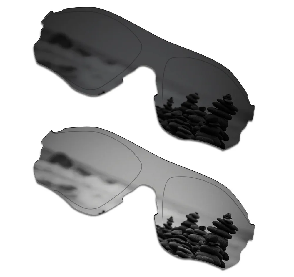 SmartVLT 2 Pieces Polarized Sunglasses Replacement Lenses for Oakley EVZero Path Stealth Black and Silver Titanium
SmartVLT 2 Pieces Polarized Sunglasses Replacement Lenses for Oakley EVZero Path Stealth Black and Silver Titanium