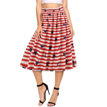 Women Clothes 2019 Women Fashion American Flag Print Evening Party Prom Swing Elastic Band Skirt Drop Shipping New Arrival W612
Women Clothes 2019 Women Fashion American Flag Print Evening Party Prom Swing Elastic Band Skirt Drop Shipping New Arrival W612