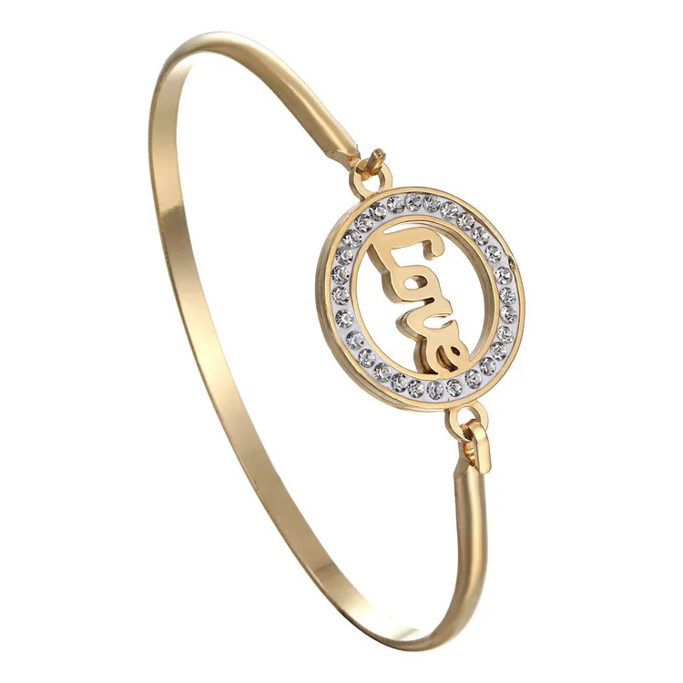 MYLONGINGCHARM Trendy Female Bangles Bracelets High Quality Stainless Steel and Delicate Crystal Bracelets Valentine's Day Gifts
MYLONGINGCHARM Trendy Female Bangles Bracelets High Quality Stainless Steel and Delicate Crystal Bracelets Valentine's Day Gifts