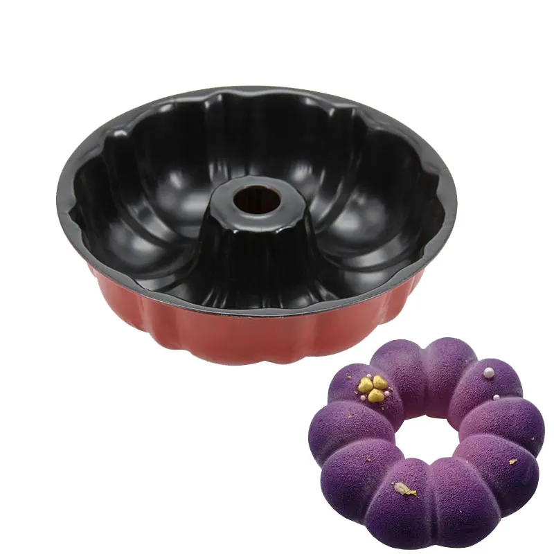 Carbon Steel Pumpkin Cake Mold DIY Chiffon Mousse Cakes Dessert Baking Tools Bakeware Pan Non-stick Decorating Molds
Carbon Steel Pumpkin Cake Mold DIY Chiffon Mousse Cakes Dessert Baking Tools Bakeware Pan Non-stick Decorating Molds