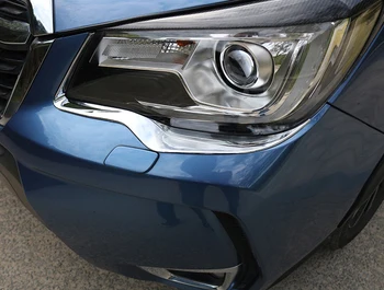 ABS Chrome Front Headlight Headlamp Eyelid Cover Strip Trim 2pcs For Subaru Forester 2019 Car Styling Accessories
ABS Chrome Front Headlight Headlamp Eyelid Cover Strip Trim 2pcs For Subaru Forester 2019 Car Styling Accessories