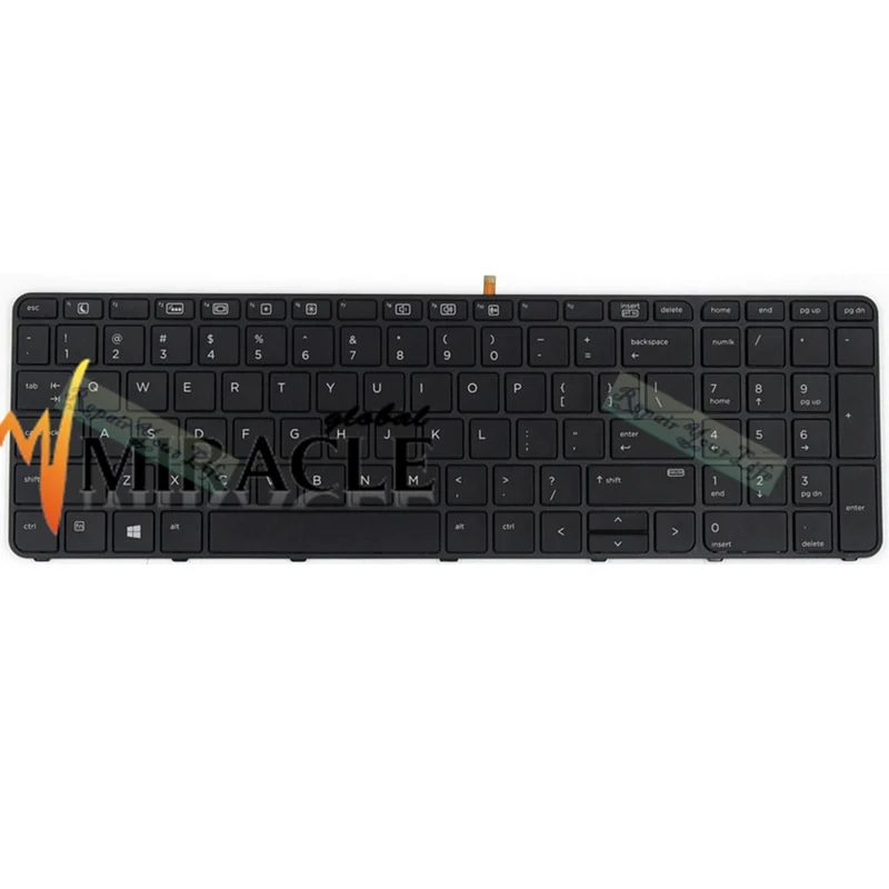 Laptop keyboard for HP for Probook 450 G3 455 G3 470 G3 replacement US layout with backlit Original New wholesales drop ship
Laptop keyboard for HP for Probook 450 G3 455 G3 470 G3 replacement US layout with backlit Original New wholesales drop ship
