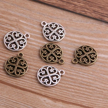 30PCS 15*18mm Two Color Fashion Hollow Out Round Charms Jewelry Metal Alloy Jewelry Marking
30PCS 15*18mm Two Color Fashion Hollow Out Round Charms Jewelry Metal Alloy Jewelry Marking