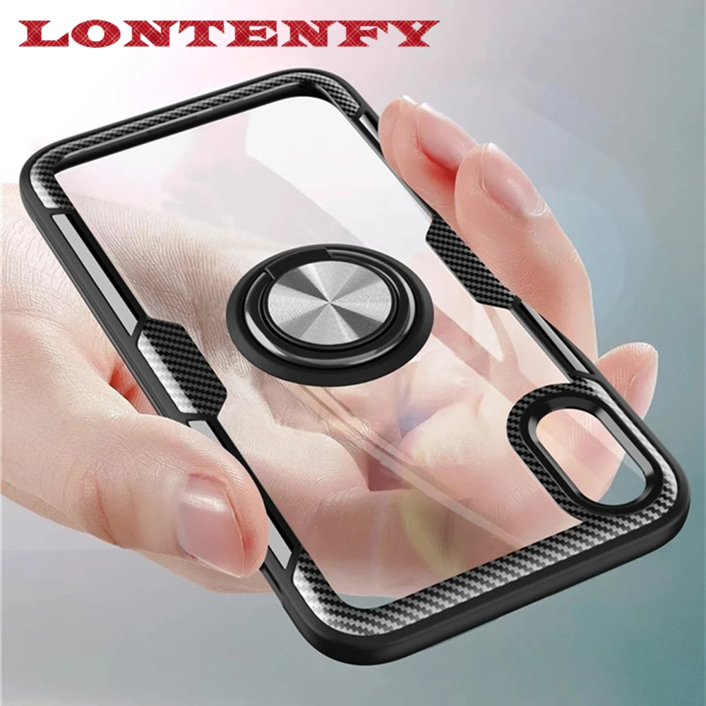 LONTENFY Car Magnetic Case For iphone X Metal Ring Case For iphone 7 8 case 7 8 plus XR XS PC Back Shockproof For IPhone 6s Case
LONTENFY Car Magnetic Case For iphone X Metal Ring Case For iphone 7 8 case 7 8 plus XR XS PC Back Shockproof For IPhone 6s Case