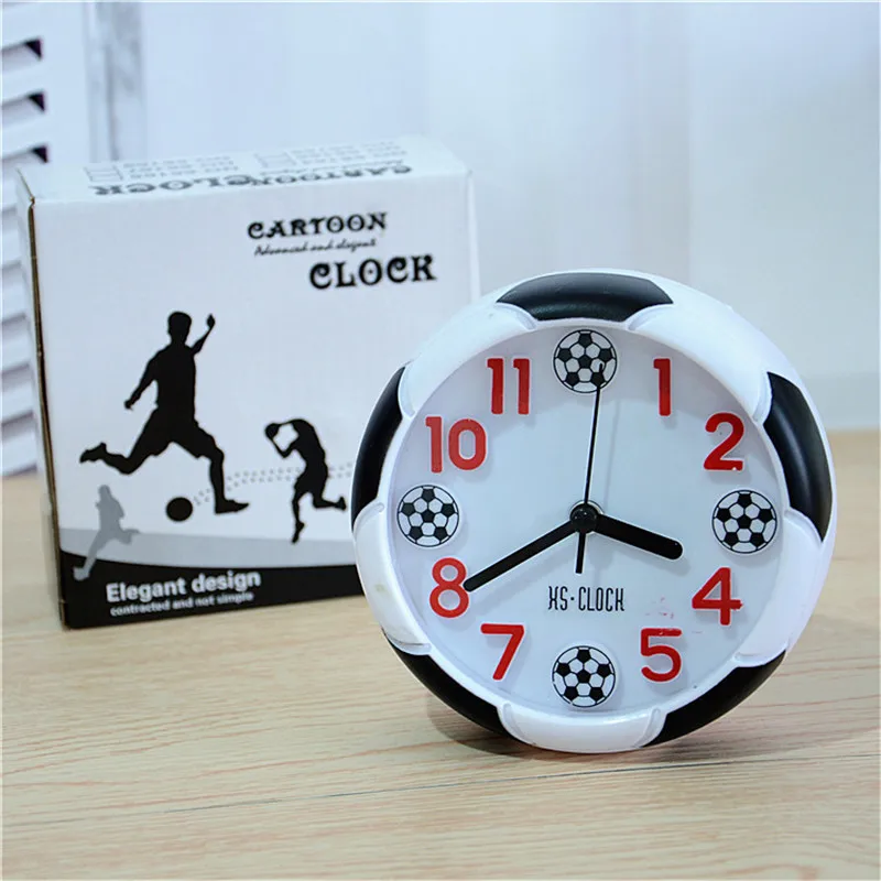 Creative Football Alarm Clock Desktop Decoration Soccer Ball Alarm Clocks Desk Clock for Bedroom 2018 World Cup Fans Gift
Creative Football Alarm Clock Desktop Decoration Soccer Ball Alarm Clocks Desk Clock for Bedroom 2018 World Cup Fans Gift