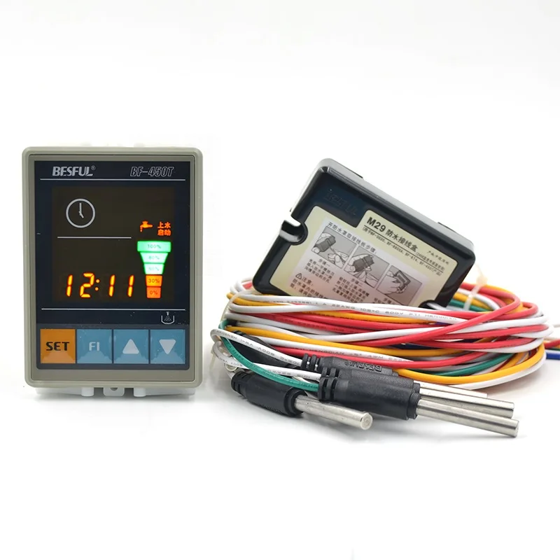 BF-450T timing liquid level controller digital display water level control switch full automatic time interval water supply devi
BF-450T timing liquid level controller digital display water level control switch full automatic time interval water supply devi