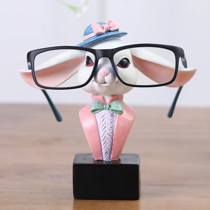 1 piece Ins Nordic Bunny Eye glasses holder /Jewelry rack vivid resin animal home desktop ornament Christmas decoration gifts
1 piece Ins Nordic Bunny Eye glasses holder /Jewelry rack vivid resin animal home desktop ornament Christmas decoration gifts