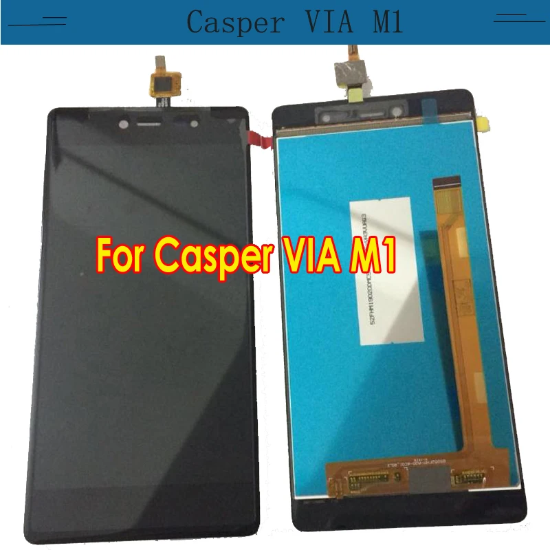 Original 100% Working Well For Casper VIA M1 LCD Display+Touch Screen Digitizer Assembly Replacement For Casper VIA M 1
Original 100% Working Well For Casper VIA M1 LCD Display+Touch Screen Digitizer Assembly Replacement For Casper VIA M 1