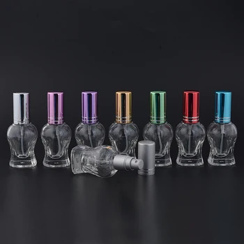 MUB - 10ml Portable Perfume Spray Bottle High Quality Clear Glass Empty Parfum Bottles Travel Refillable Sprayer Pump
MUB - 10ml Portable Perfume Spray Bottle High Quality Clear Glass Empty Parfum Bottles Travel Refillable Sprayer Pump