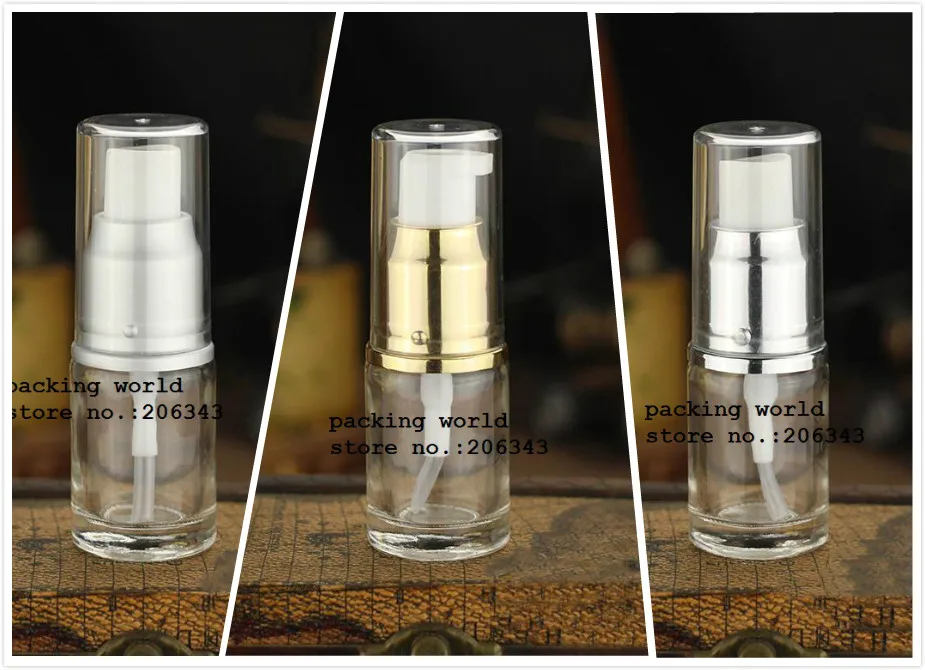 15ml transparent glass bottle press pump for lotion/emulsion/foundation/serum/essence/mist sprayer/skin care cosmetic packing
15ml transparent glass bottle press pump for lotion/emulsion/foundation/serum/essence/mist sprayer/skin care cosmetic packing