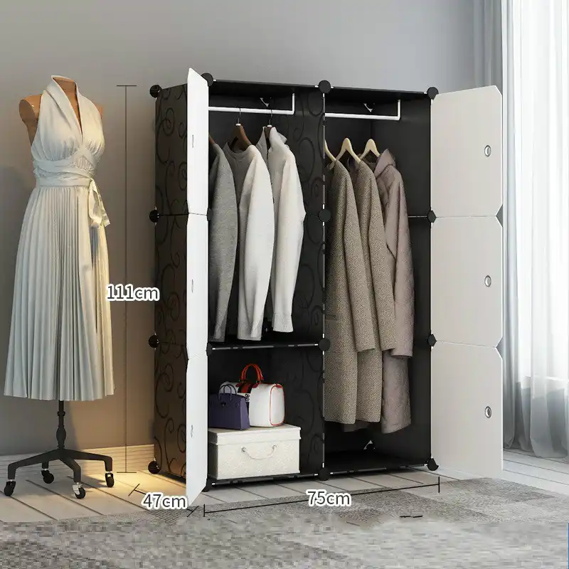 Single Hanging Wardrobe Small Assembly With College Students