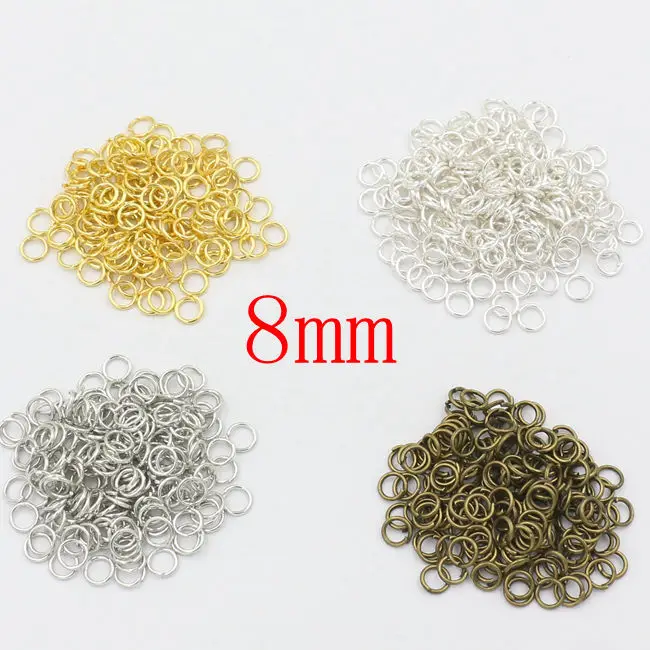 400pcs Antique Bronze/Gold Silver Jump Rings Split Rings Jewelry Findings Jewelry DIY 8mm 010105
400pcs Antique Bronze/Gold Silver Jump Rings Split Rings Jewelry Findings Jewelry DIY 8mm 010105