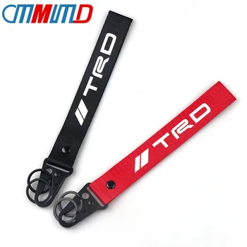 Car Styling TRD Ribbon Key Chain Key Ring for For Toyota CROWN COROLLA REIZ TRD Racing KeyChain car accessories
Car Styling TRD Ribbon Key Chain Key Ring for For Toyota CROWN COROLLA REIZ TRD Racing KeyChain car accessories