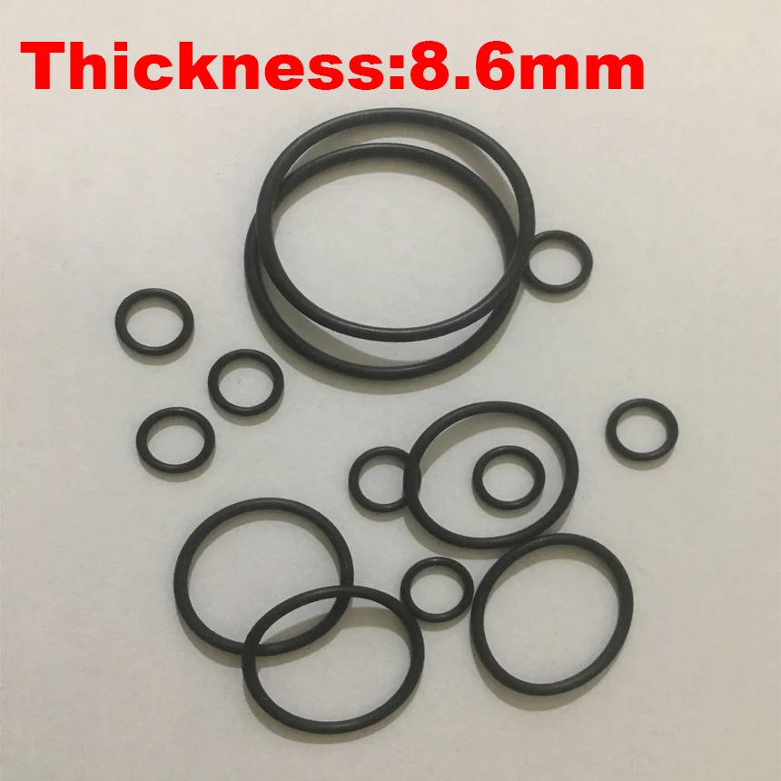 2pcs 460x8.6 460*8.6 480x8.6 480*8.6 490x8.6 490*8.6 OD*Thickness Black NBR Nitrile Chemigum Rubber Seal O-Ring O Ring Gasket
2pcs 460x8.6 460*8.6 480x8.6 480*8.6 490x8.6 490*8.6 OD*Thickness Black NBR Nitrile Chemigum Rubber Seal O-Ring O Ring Gasket
