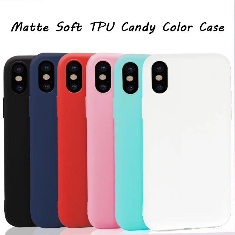 Matte Cute Squishy Soft TPU Candy Phone Case for iPhone X XR XS Max Luxury Case for iPhone 8 7 6 6S Plus 5 5S SE Back Cover
Matte Cute Squishy Soft TPU Candy Phone Case for iPhone X XR XS Max Luxury Case for iPhone 8 7 6 6S Plus 5 5S SE Back Cover