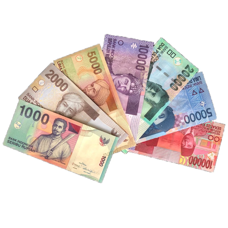 Indonesia Set 7 pcs 1000 100000 Rupiah 2000 2016 UNC оригинальная банкнота реальные банкноты мировая