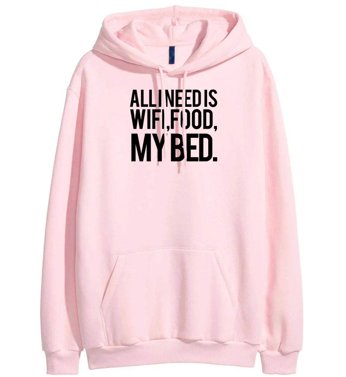 hip-hop streetwear sweatshirts 2018 All i need is wifi food my bed funny pullovers Women casual brand pink hoodies femme fleece
hip-hop streetwear sweatshirts 2018 All i need is wifi food my bed funny pullovers Women casual brand pink hoodies femme fleece