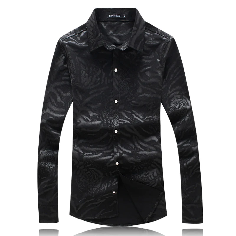 Dark animal pattern carving fashion high-end luxury long sleeve shirt Spring 2019New quality cotton soft skin-friendly men shirt
Dark animal pattern carving fashion high-end luxury long sleeve shirt Spring 2019New quality cotton soft skin-friendly men shirt