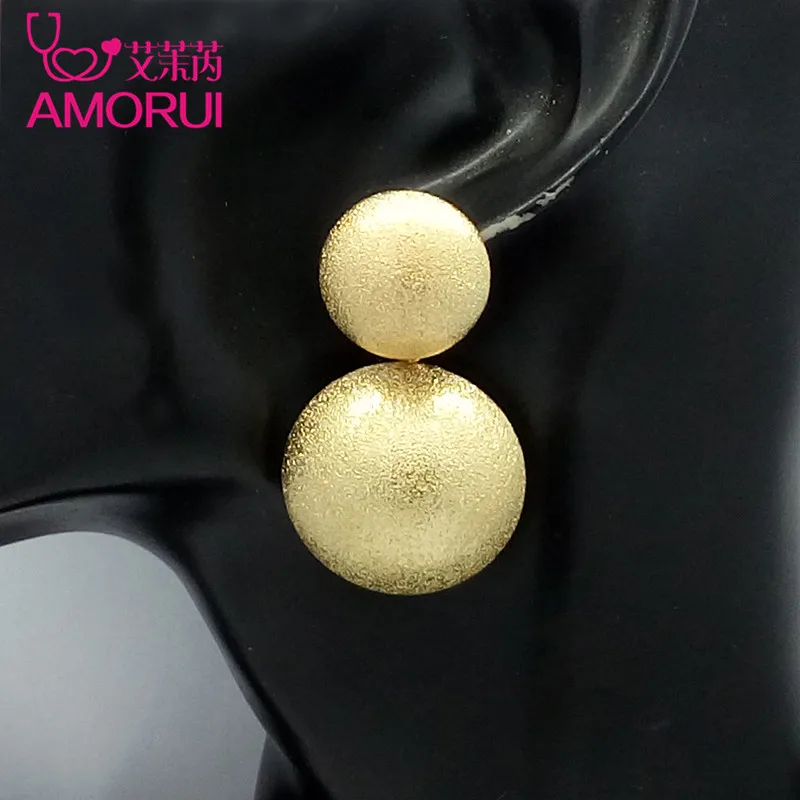 AMORUI Hiphop Double Circle Disc Wedding Bridal Drop Earrings for Women Fashion Jewelry Gold/Silver Earrings Bijoux Femme Earing
AMORUI Hiphop Double Circle Disc Wedding Bridal Drop Earrings for Women Fashion Jewelry Gold/Silver Earrings Bijoux Femme Earing