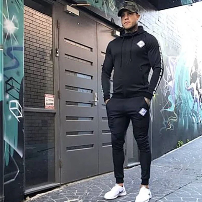 Fashion Men Hoodies Casual Sweatshirt- (17)