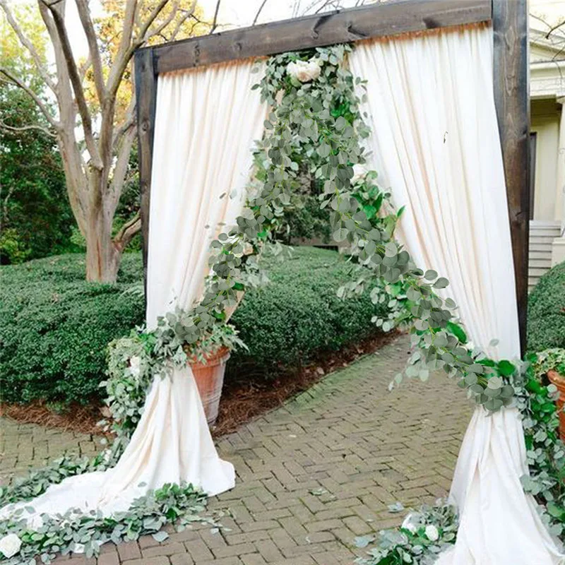 2m Wedding Decoration Green Eucalyptus Vines Rattan artificial Fake Plants Ivy Wreath Wall Decor Artificial Vertical Garden
2m Wedding Decoration Green Eucalyptus Vines Rattan artificial Fake Plants Ivy Wreath Wall Decor Artificial Vertical Garden